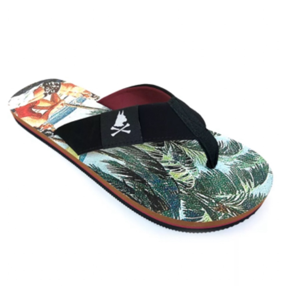 NEW Nick Graham Bobby Bahama Men’s Flip Flop Sandals Size 9